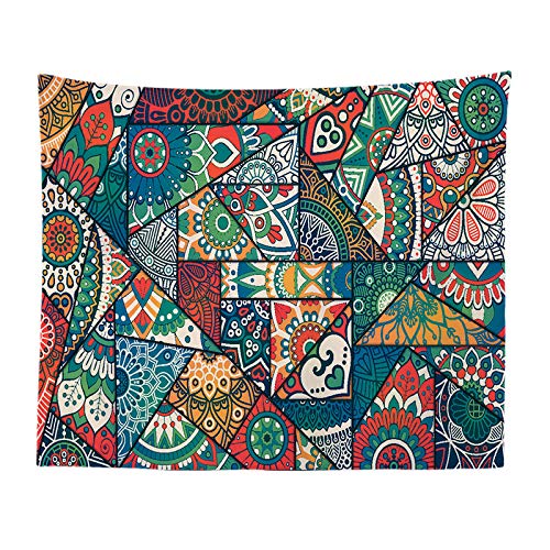 Psychedelisch verlässt Graffitistraßenkulturart-Tapisserie-Schmutzfallstofffarbgeometrische Tapisserie-Hintergrundwandbehang 1000 100-150