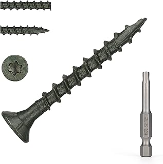 Bobibbi Deck Screws #8 x 1-12’’, T25 Sta...,