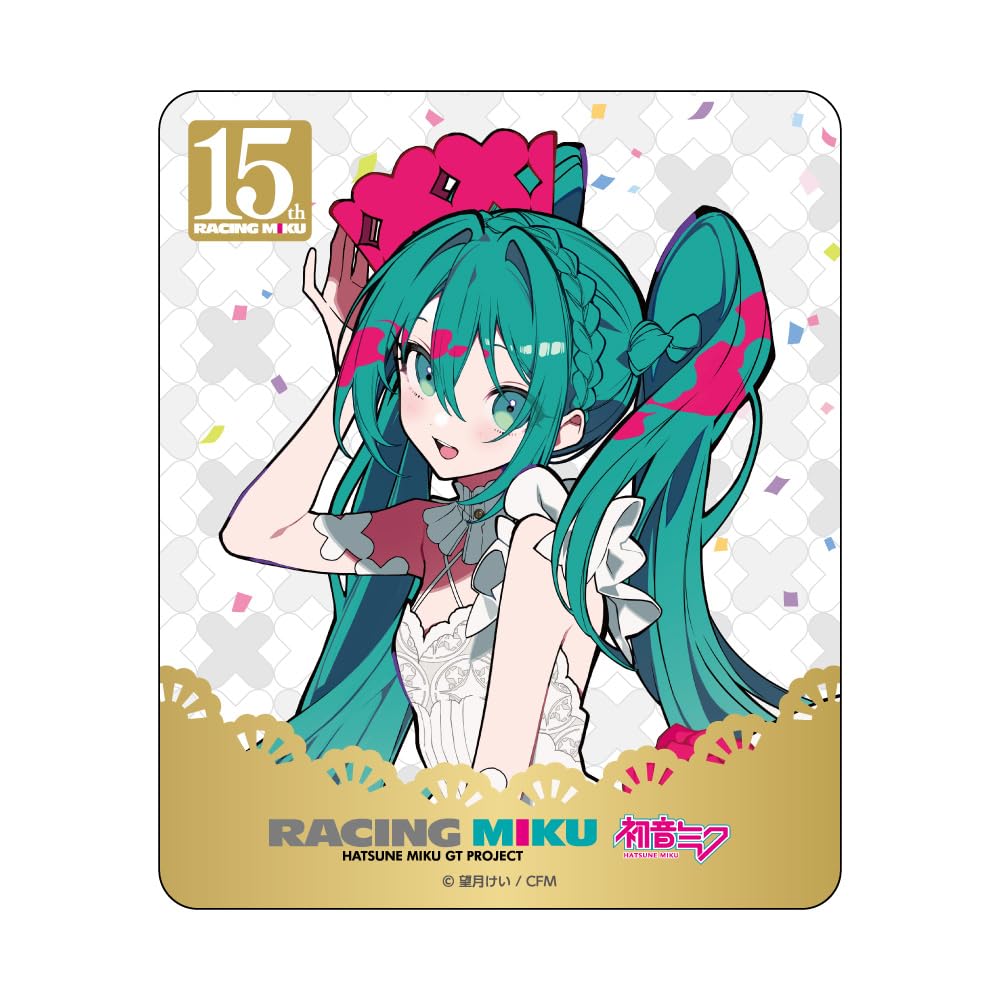Amazon.co.jp: レーシングミク 15th ”Rhapsody” 2010-2025 マグネット 
