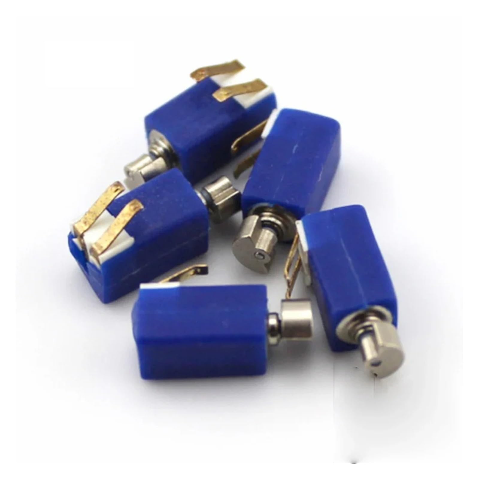 EKFBQBGW 5PCS 4mm*8mm Vibrator Coreless Vibration electronic starter DC 1.5V-4.2V 3.7V for For Game Handle Mobile Phone Vibrator