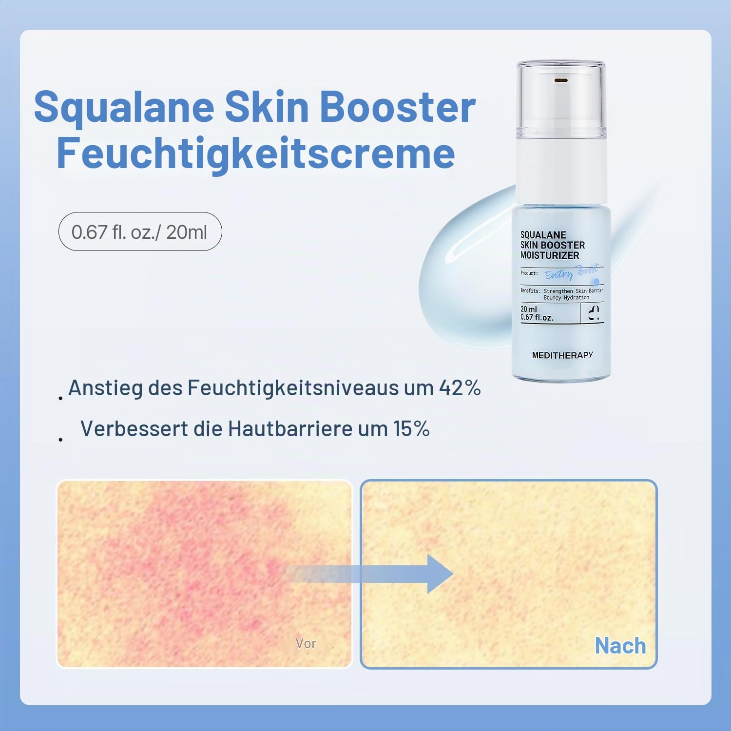 MEDITHERAPY Starter Set - Retinal Skin Booster Set + Getle Boost Kit (Retinal, Hyaluronic Acid & Squalane Moisturizer Set) - Tone Clarity & Beginner-Friendly Daily Routine