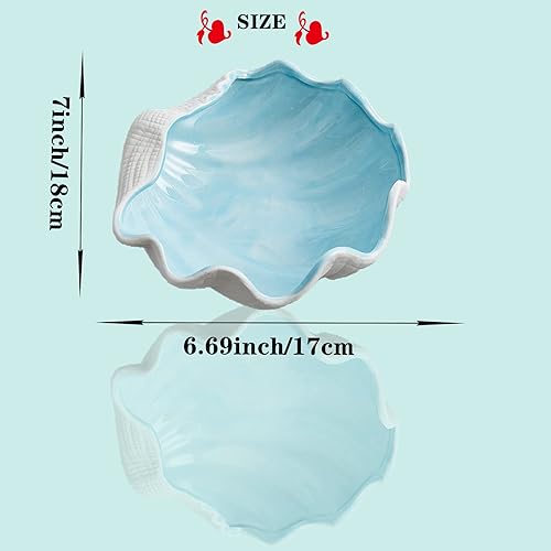 Miniatura 6 de ZGRTZH Bandeja de cerámica para joyas, cuenco decorativo para llaves, bandeja para joyas, bandeja para joyas, plato pequeño para llaves para mesa de