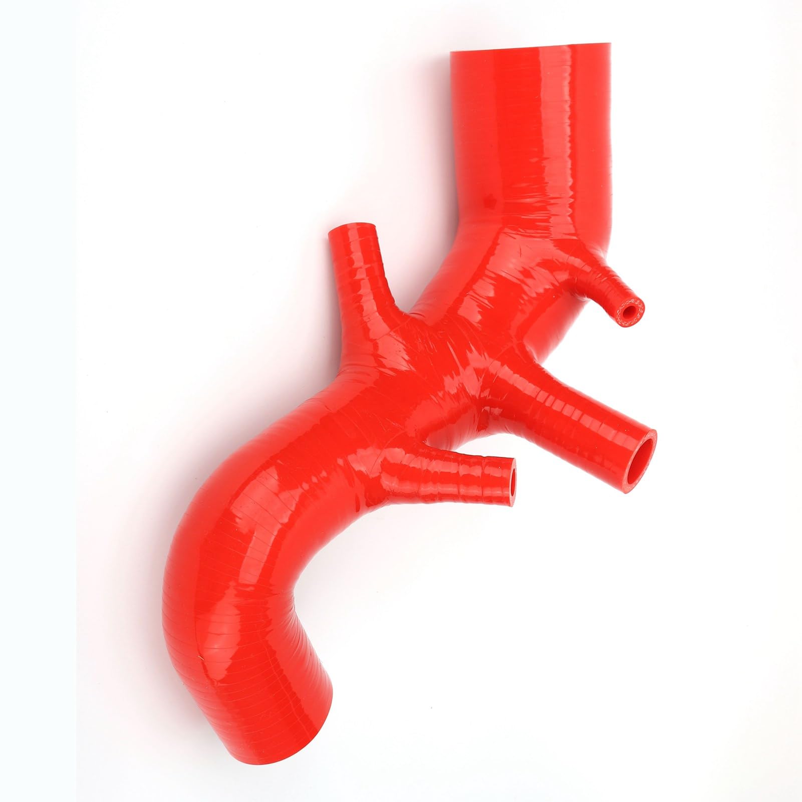 Tubo di Aspirazione in Silicone, Progettato per un Maggiore Flusso d'aria, Ricambio per SEAT R 1.8T BAM, Montaggio Diretto per Modelli 8L e TT 8N (rosso)