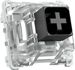 Glorious Gaming 120x Kailh Mechanical Keyboard Switches (Box White) - Clicky & Fast, 45g Actuation Force, Waterproof & Dustproof, 3-Pin Mount, SMD-LED Compatible, Box Range - Kailh White