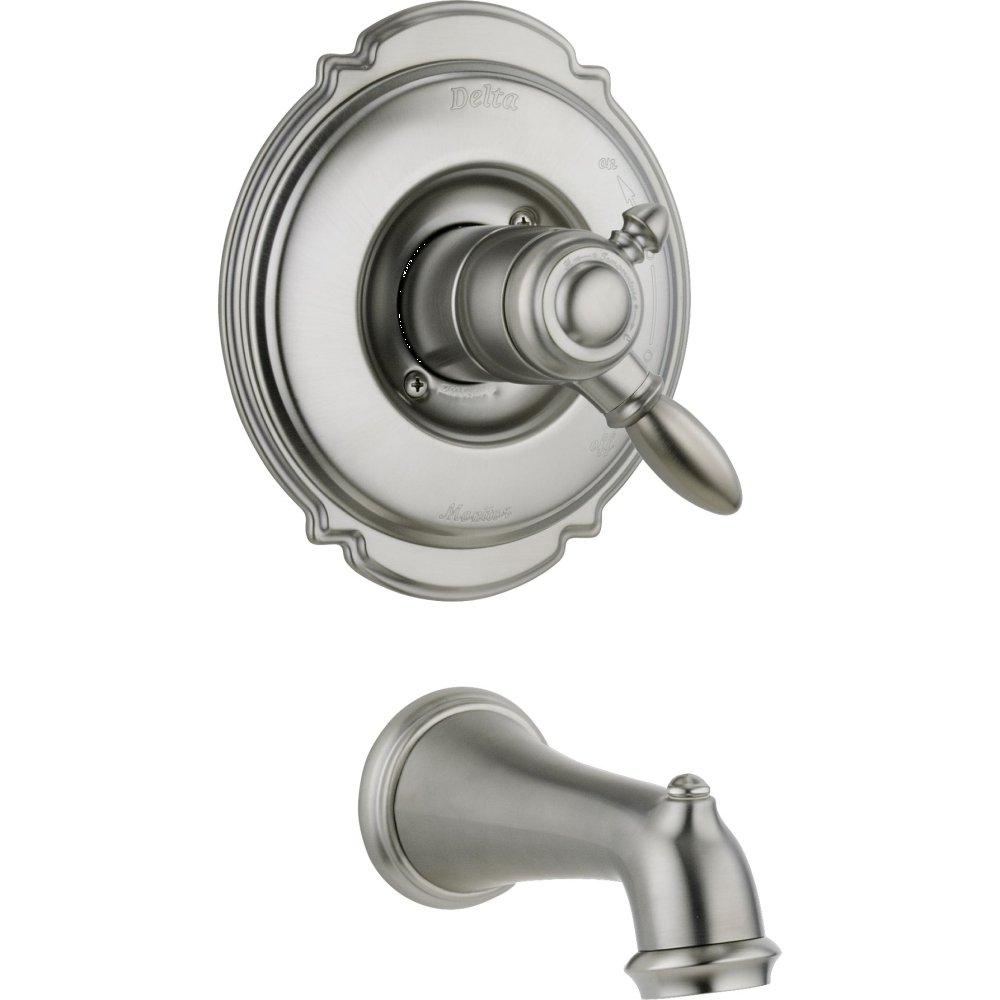 Delta Faucet T17155-SS Victorian Monitor 17 Series Tub Trim Only