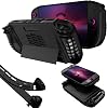 KZIOACSH Case for Lenovo Legion Go 2, Full Protection Lightweight Shock-Absorption Soft TPU Anti-Fingerprint Anti-Scratch Gaming Console Protective Rugged Skin Cover for Lenovo Legion Go 2,Black