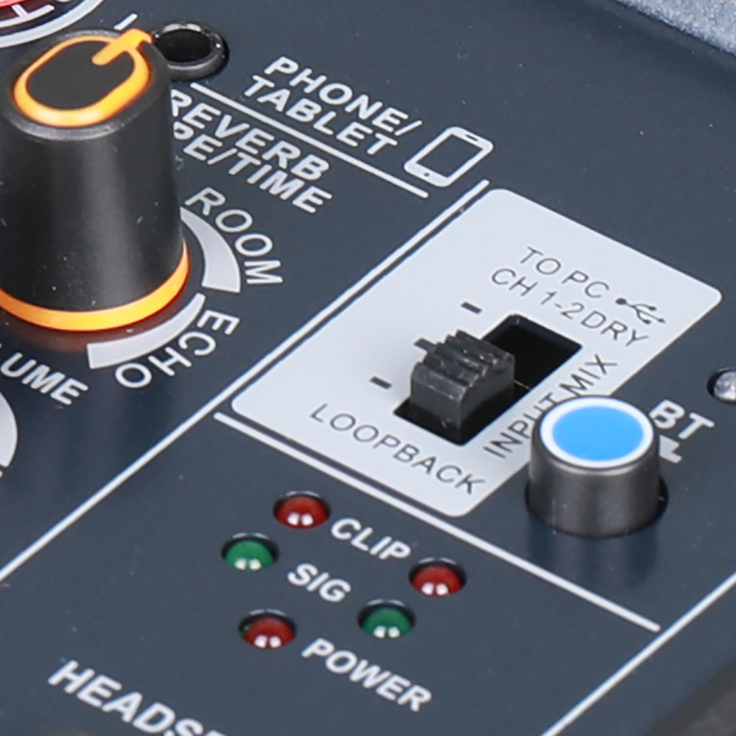 Mezclador Soundsation MIOSTREAM 6 con OTG y Bluetooth