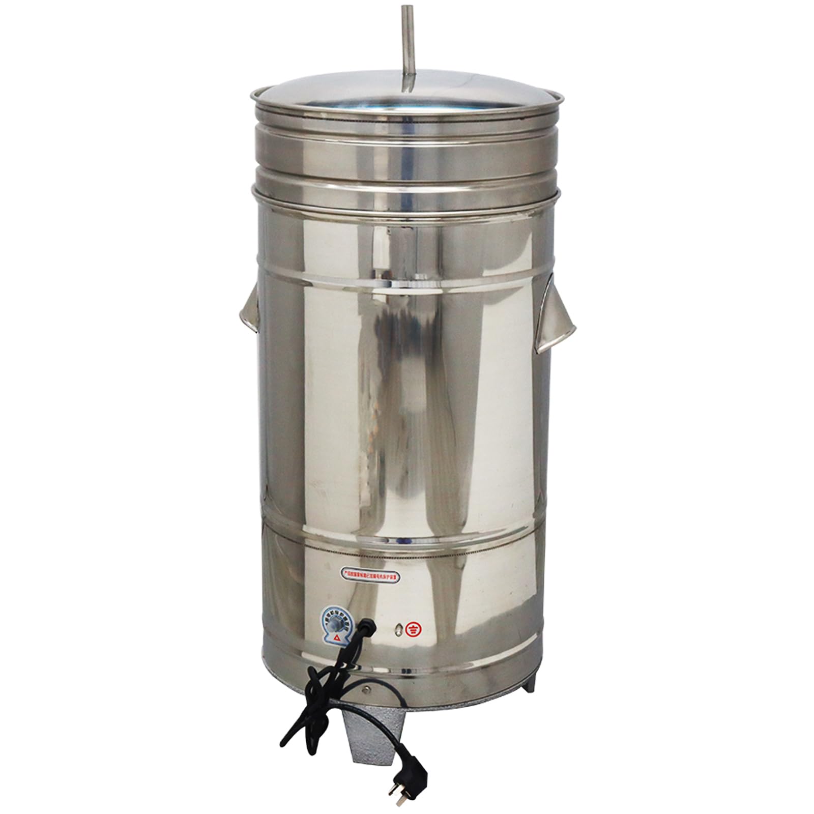 WYDDDARY 5KG Commercial Salad Spinner Adjustable Speed Stainless Steel Salad Dryer Vegetable Water Thrower Dehydrator for Hotels Restaurants Food Processing Plants 220V