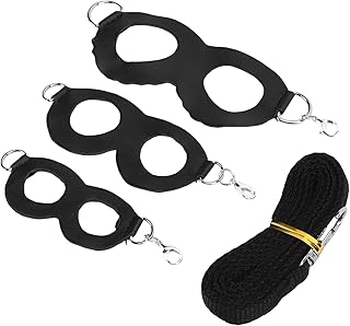 Weppduk Hamster Traction Rope, Small Animal Traction Rope, Guinea Pig Walking Rope, Sugar Glider Harness and Rope Set, Pet Pull Rope for Sugar Glider, Squirrel, Hamster, Reptiles, Chinchilla product image