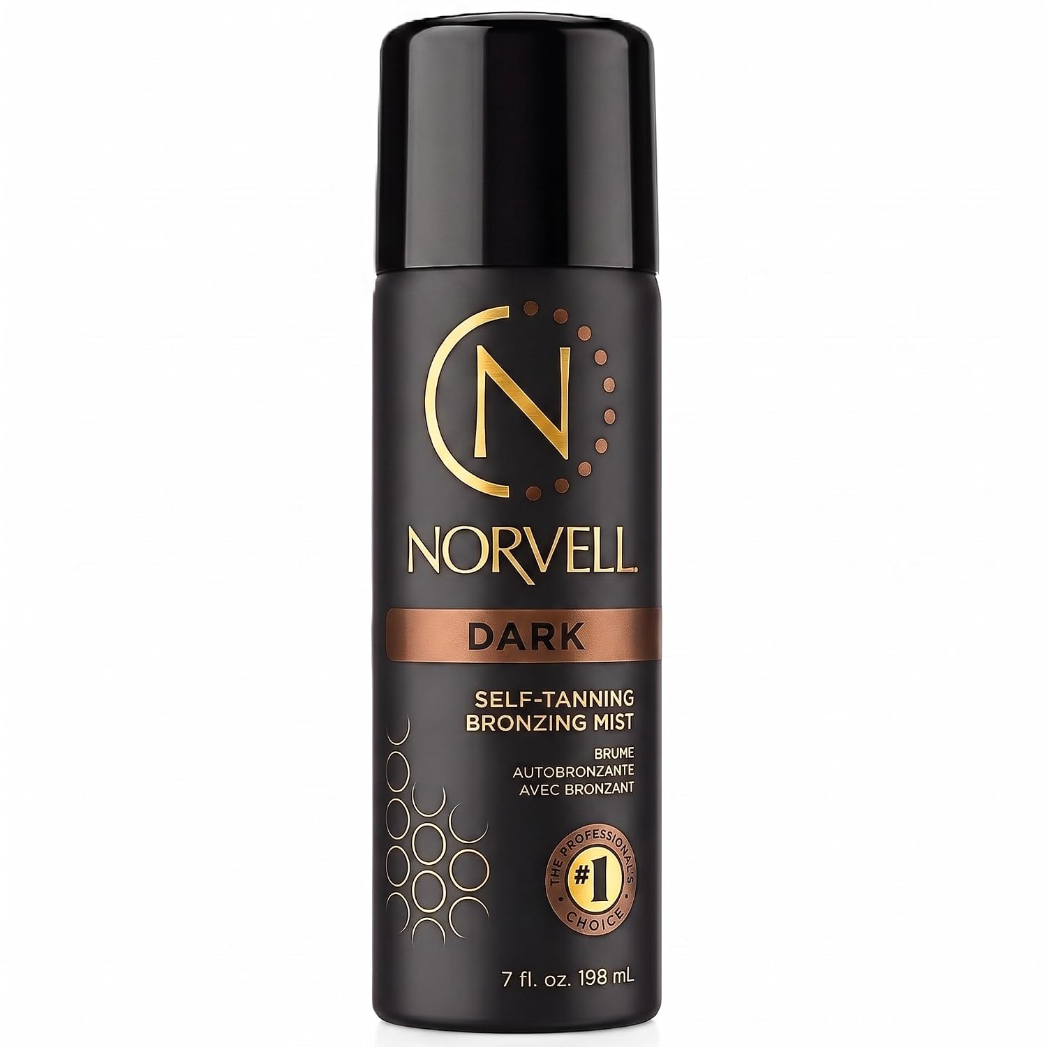 Norvell Professional Dark Self Tanning Mist with Bronzer 7 fl oz