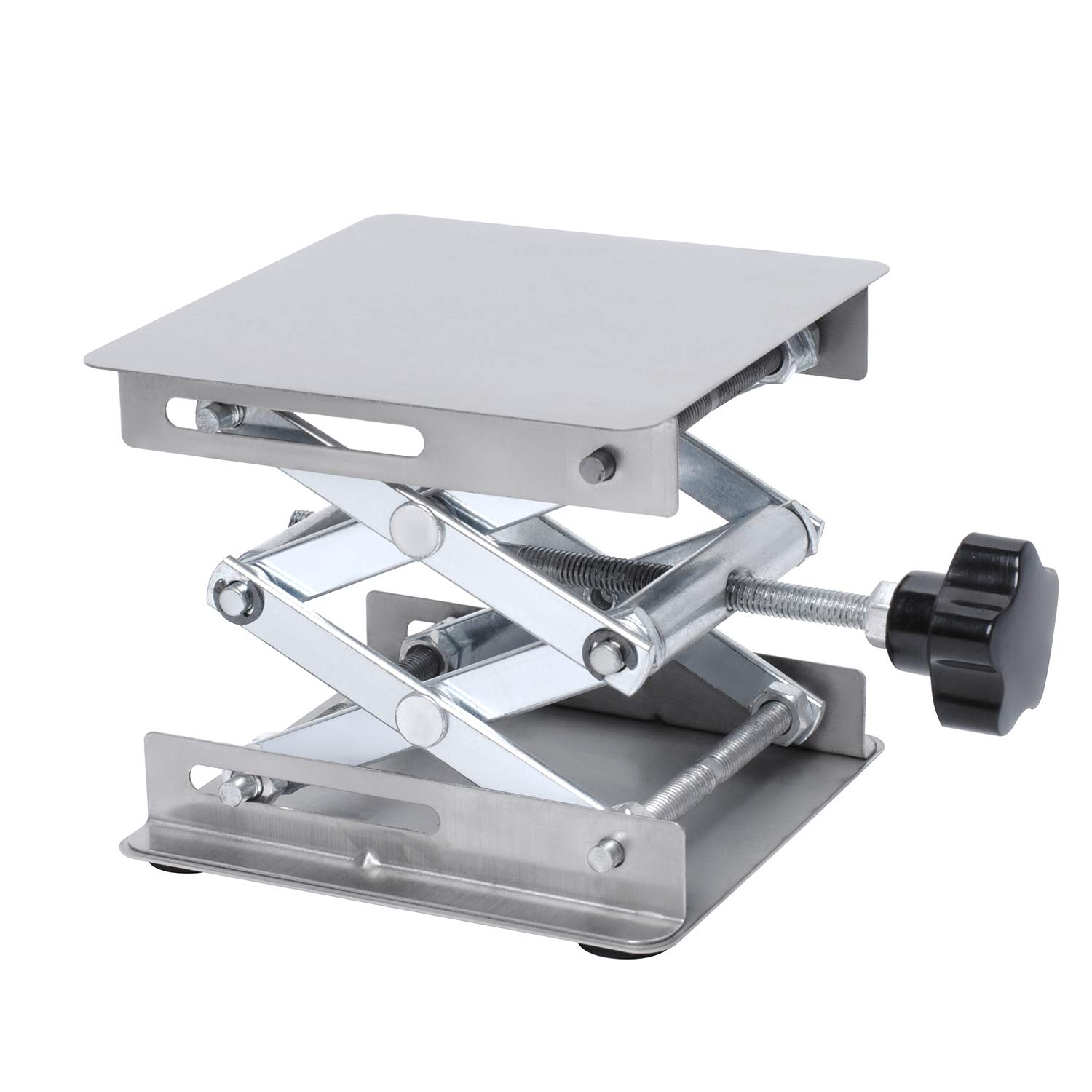 Buy Lab Jack Stand Platform 100mm X 100mm Stainless Steel Scissor Table