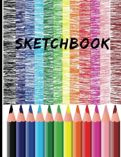 Sketchbook: Blank Drawing Pad, Extra Large-Made with Standard White Paper-Best for Crayons, Colored Pencils, Watercolor Paints and Very Light Fine Tip Markers