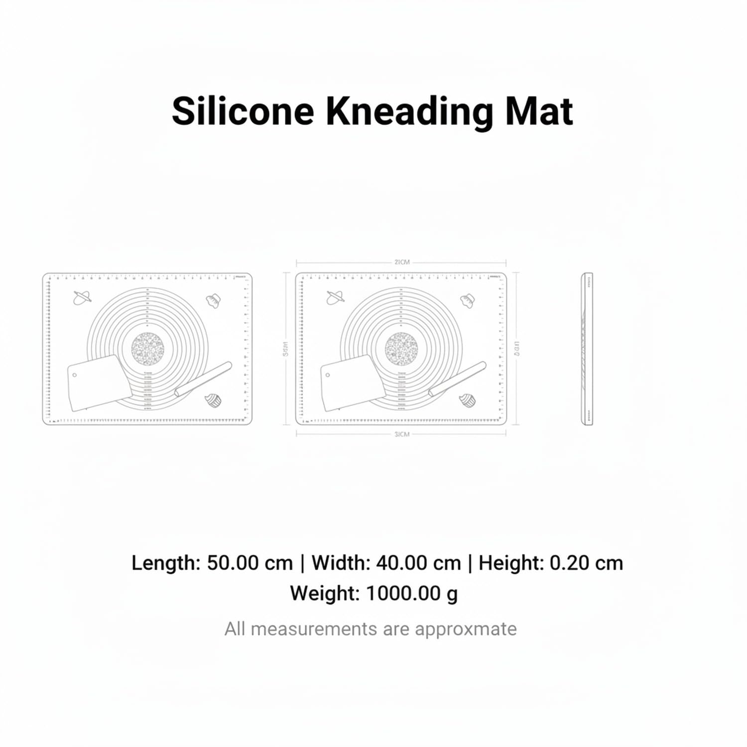 Tappetino in Silicone