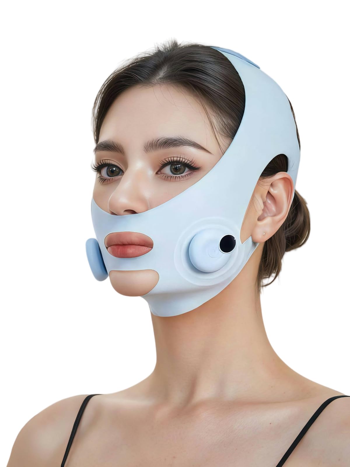 Amazon.co.jp: Isyou 美顔器 マスク型 EMSフェイスベルト 小顔ケア