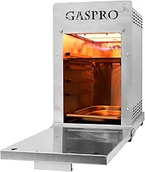 GASPRO Churrasqueira profissional com infravermelho a propano de 815 °C, cozimento rápido, grelhador portátil para carne, frutos do mar, vegetais e muito mais | Aço inoxidável