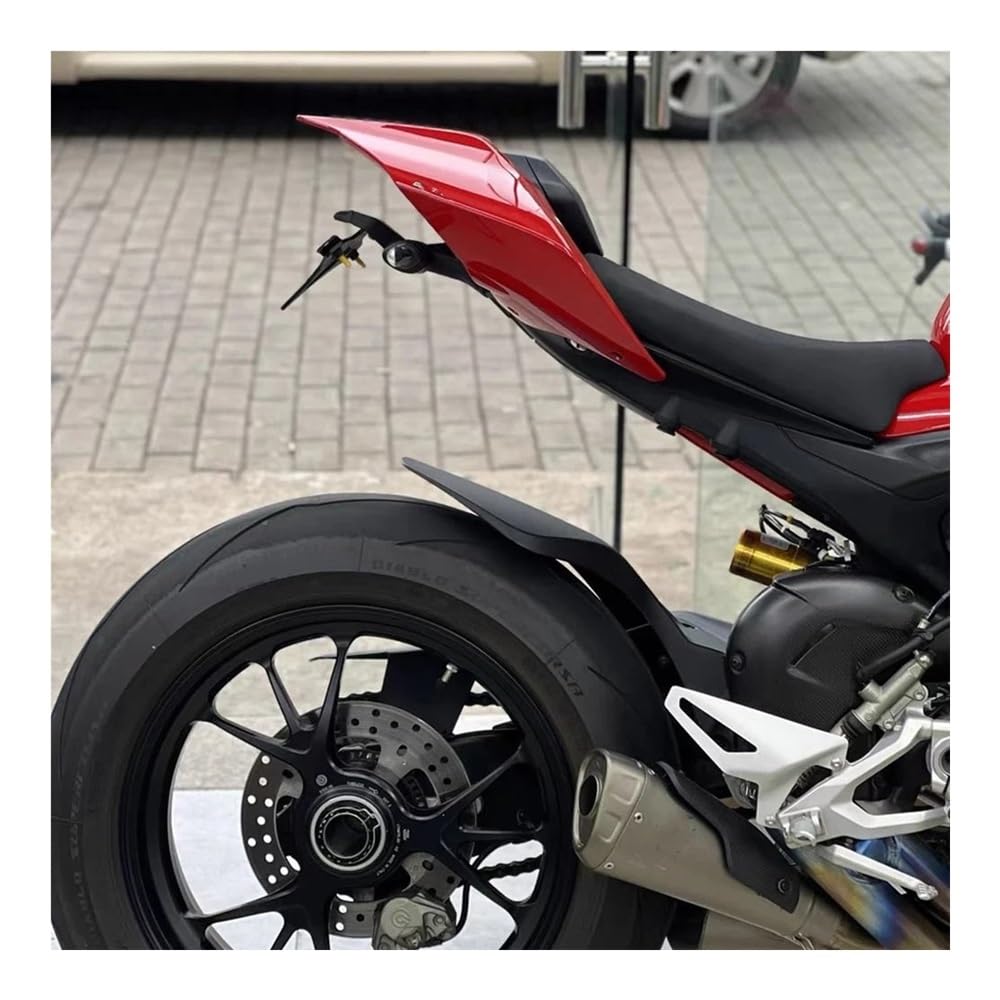 Housse Selle pour Panigale V4 V4S V4R V2 & pour Street pour Fighter V4s Moto Carénage Accessoires À Âme Unique Siège Arrière Cache(Color 04)