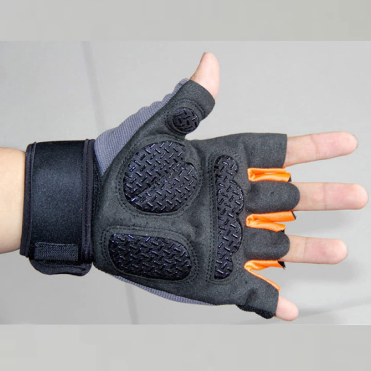 INOOMP 3 Paires De De Gymnastique pour Femmes d'exercice pour Hommes sans Doigts De Musculation Hommes D'Haltérophilie Demi-Doigt De Gymnastique avec