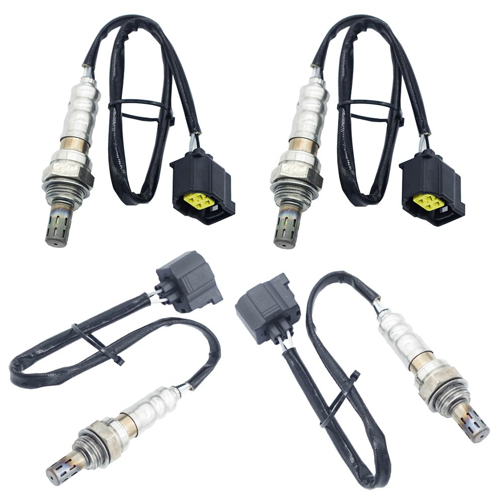 Oxygen Sensor 02 O2 for Dodge Ram 1500 2005-2006 Jeep Grand Cherokee Upstream + Downstream 4pcs-image-11