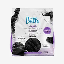 Depil Bella Cera Quente Confete Negra 250G