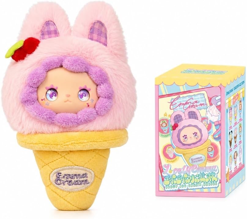 Lovely Emma Scoop Ice Cream Series Vinyl Plush Blind Box 1PC