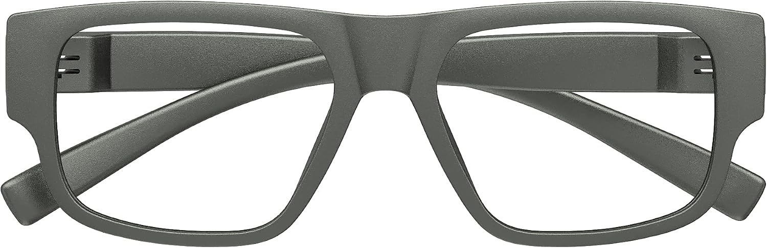 Eyekepper Blue Light Blocking Reading Glasses for Men Metalless Screwless Spring Hinges 6 Pack Computer Readers +1.50