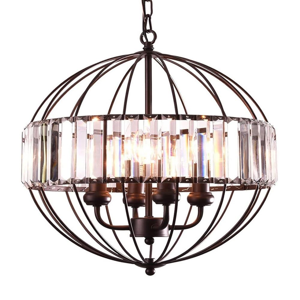 Lustre de style ferme pour îlot de cuisine et repas chaleureux en famille