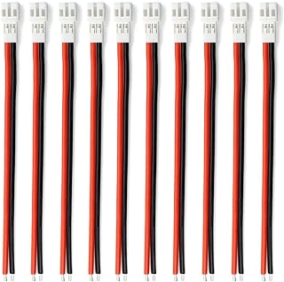 10pcs Upgraded Tiny Whoop JST-PH 2.0 Female Connector Cable for Battery JJRC H36 H67 Blade Inductrix E010 E013