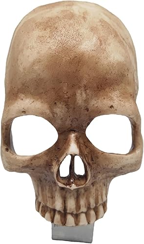 Miniatura 4 de Garosa Luz nocturna de calavera gótica, decoración de habitación, lámpara de esqueleto única, decoración de Halloween, esqueleto espeluznante,