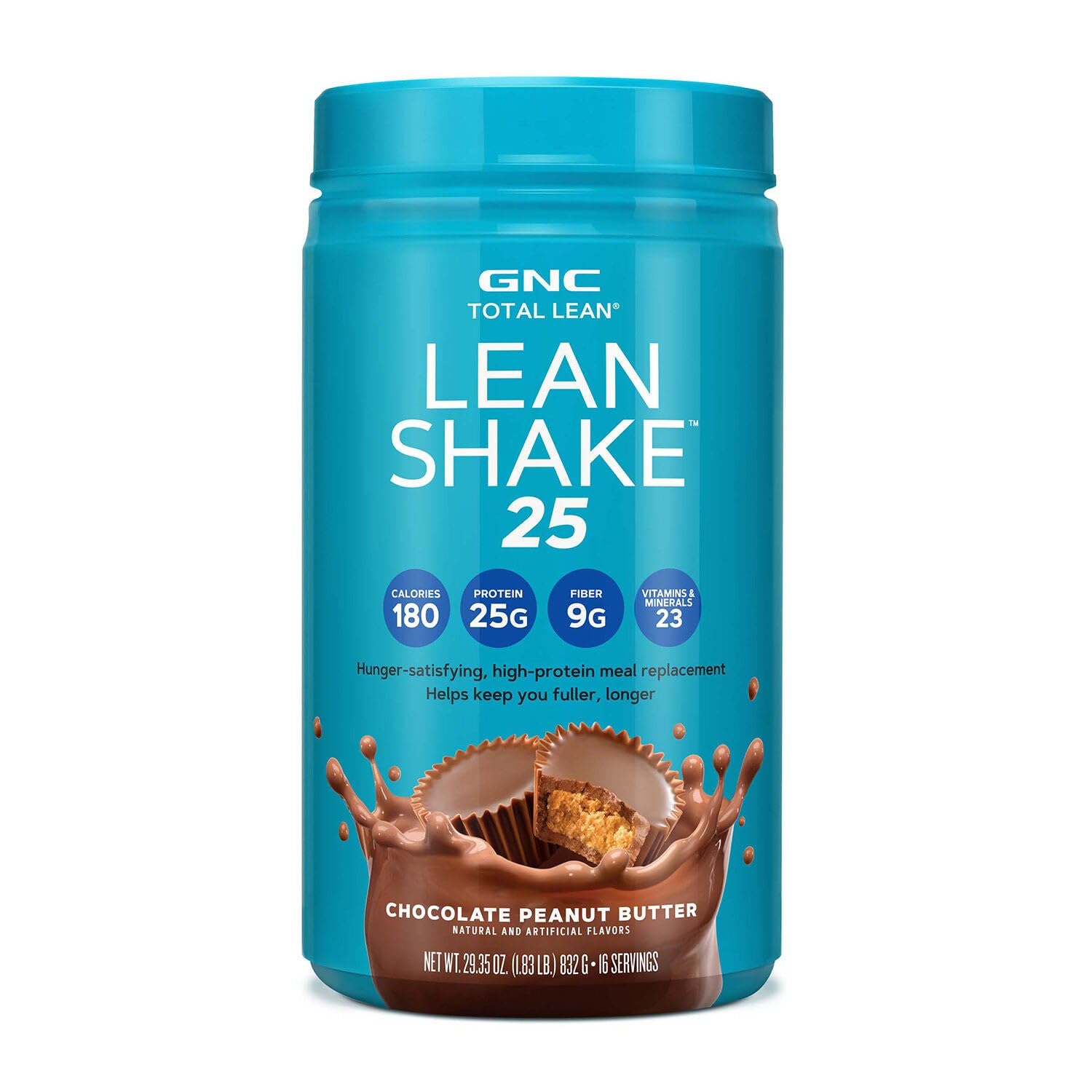 GNC Total Lean Lean Shake 25 - Chocolate Peanut Butter (16 Servings)