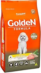 Ração Fórmula Golden para Cães Adultos de Porte Pequeno Sabor Peru e Arroz, 10,1kg Premier Pet Para Todas Pequeno Adulto,