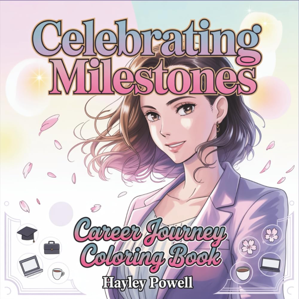 Celebrating Milestones: Career Journey Coloring Book for Women - 40 Inspirational Pages from Student to Leader, Graduation Gift for Career-Focused ... Office Life Relaxation (Anime Coloring Book)