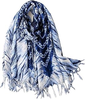Foulard Coton Femme couleur unie Grand Châle Pure Fes Femmes S’enroule pour La Soirée