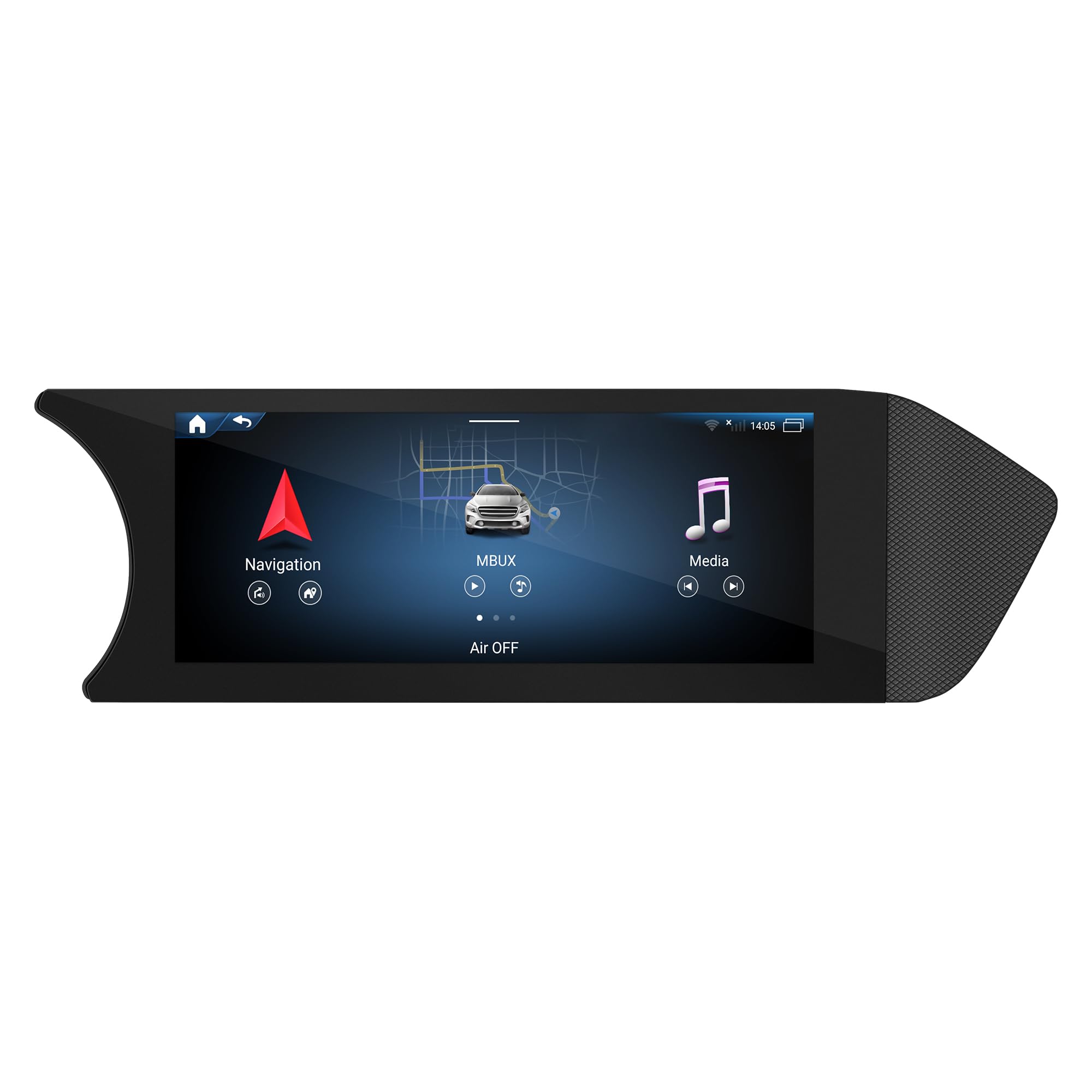 Ekran Android 8,8 cala do Mercedesa klasy C W204 C204 S204 NTG 4,5/4,7, bezprzewodowa CarPlay Android Auto, lustrzane odbicie ekranu, podzielony ekran, Wi-Fi, muzyka, nawigacja, kamery pojazdów