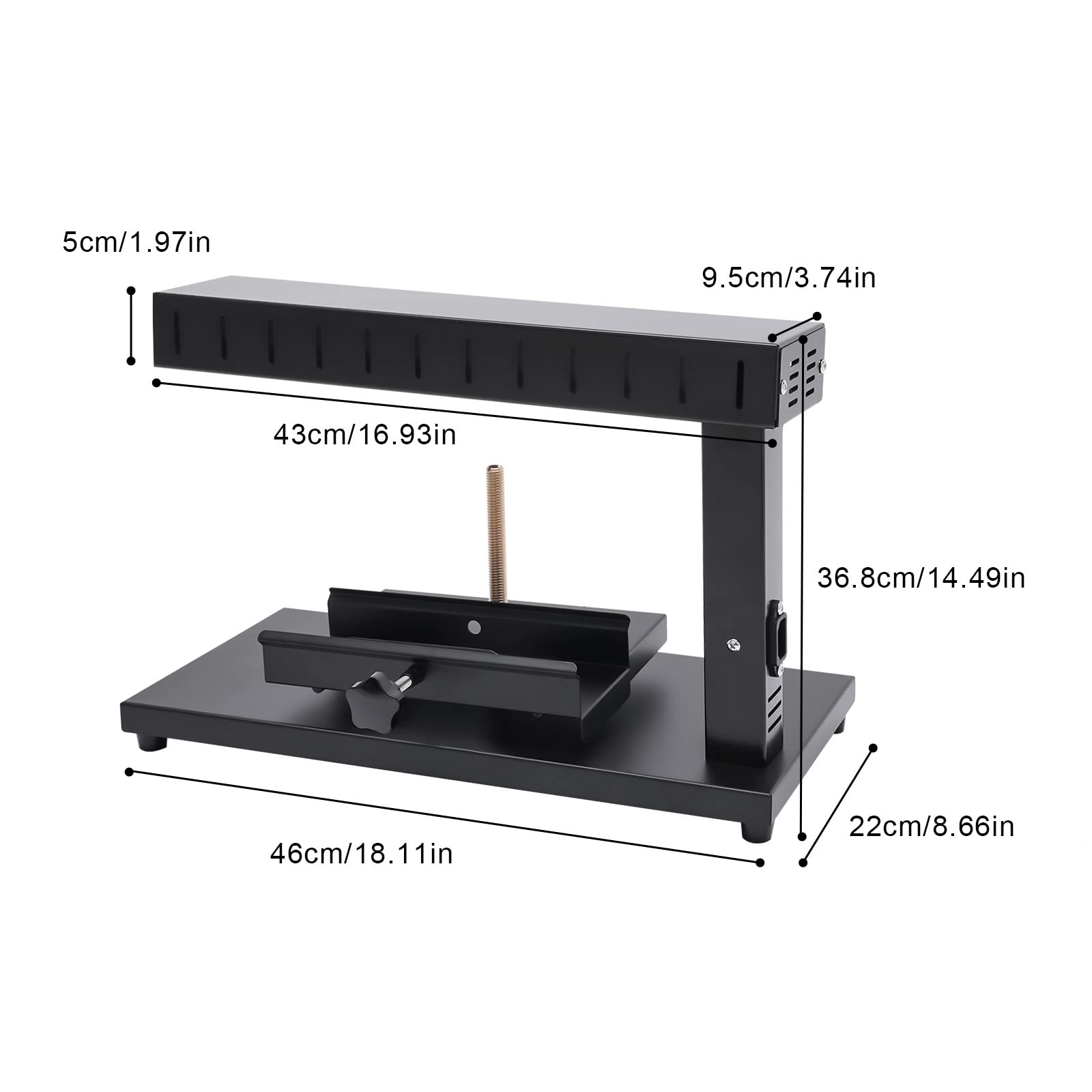 YIYIONCE Commercial Cheese Melter 750W Cheese Melting Machine Single Half Cheese Wheel Heater Electric Cheese Heating Machine Rotatable Cheese Warmer for Restaurants Kitchen | US STOCK