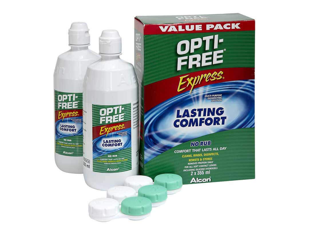 OPTI-FREE Alcon Express Value Pack 2 x 355ml