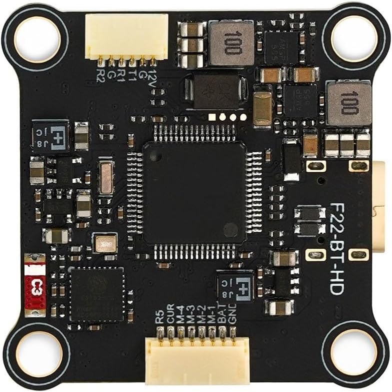 VERBANA for GEP-F722-BT-HD V2 Flight Controller STM32F722RET6 3-6S Lipo 5-12V 3A Replacement for DIY RC FPV Quadcopter Racing Drone Accessories Part