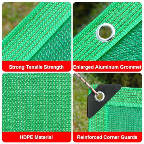 Red de protección solar para invernaderos con alta resistencia UV 3