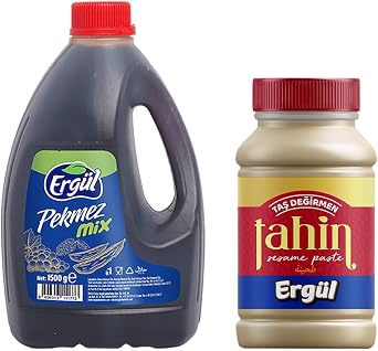 Erg l Molasses Mix 1500 g and Ta  De irmen Tahini 550 g Double Set