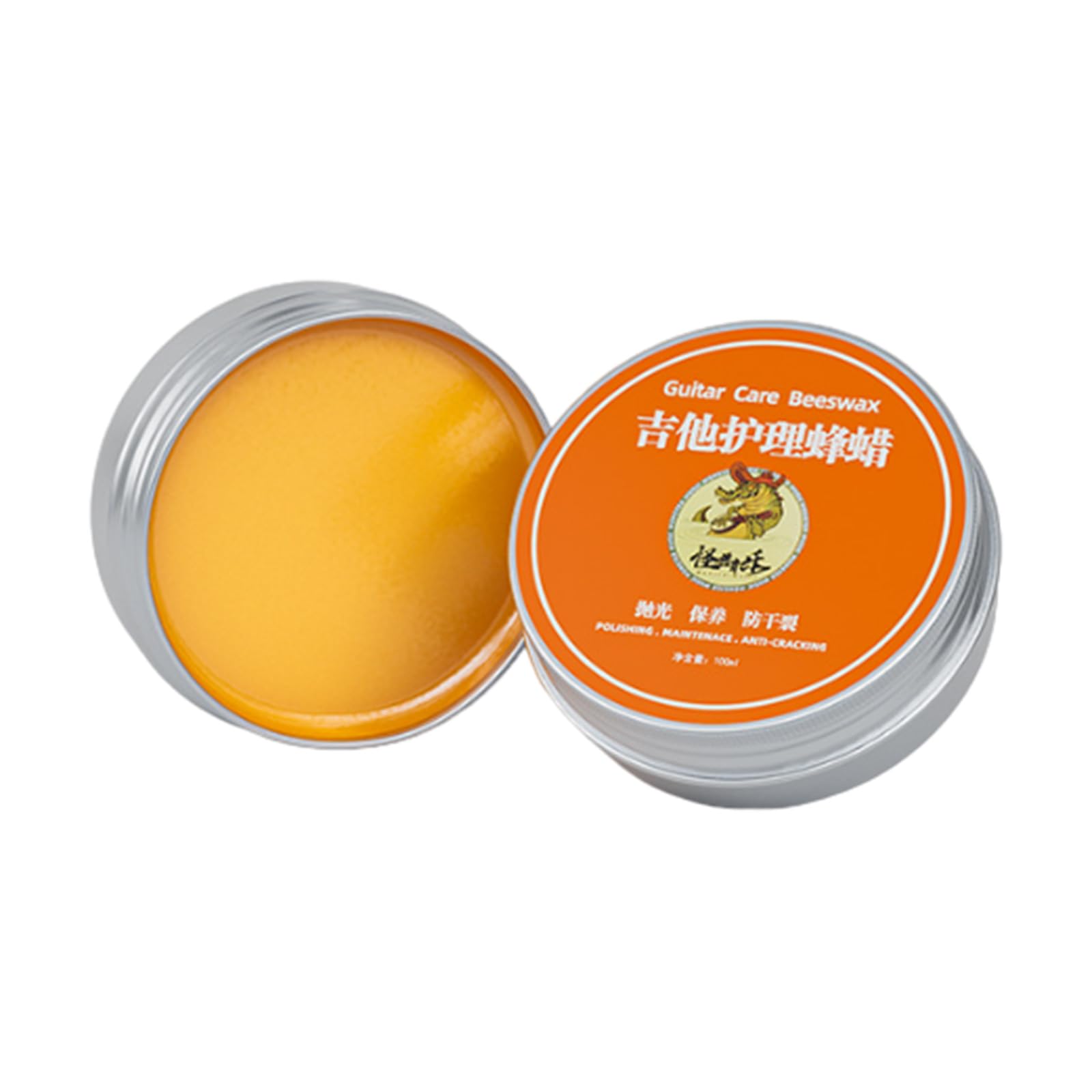 Seeor As The Pic Show 100Ml Guitar Polish Maintenance Beewax Musical Instrument Care Fingerboard Oil Guitar Violins Care Beewax Enduring