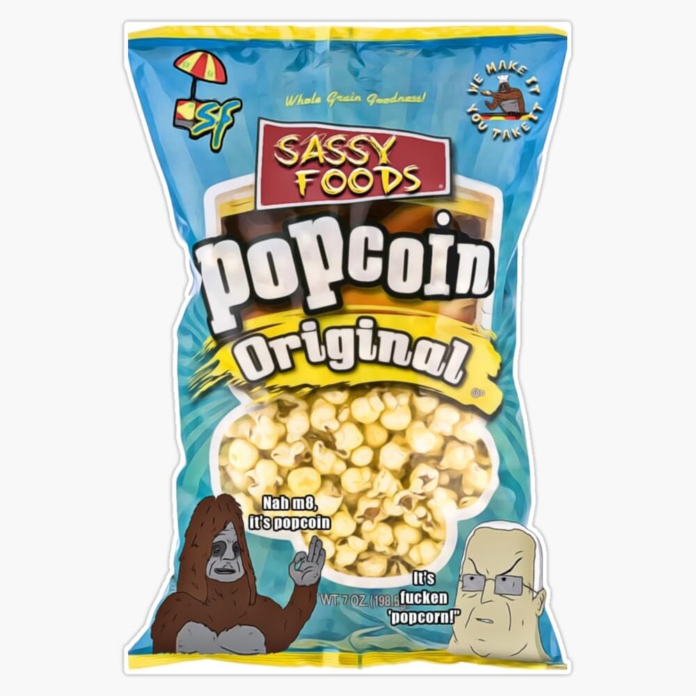 Popcoin Pack Big LEZ Show Vinyl Sticker Waterproof Bumper Sticker Laptop Window 5"