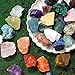Apengshi 1.2-2'' Obsidian Raw Stone Natural Crystal Healing Crystal and Stone Rough Rocks for Fountain Home Garden Decor Meditation