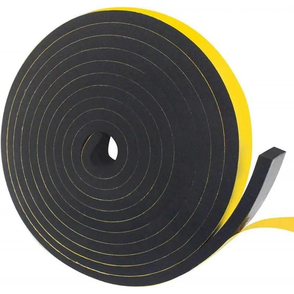 EVA Foam Anti-Collision Soundproof Seal Strip, Self-Adhesive