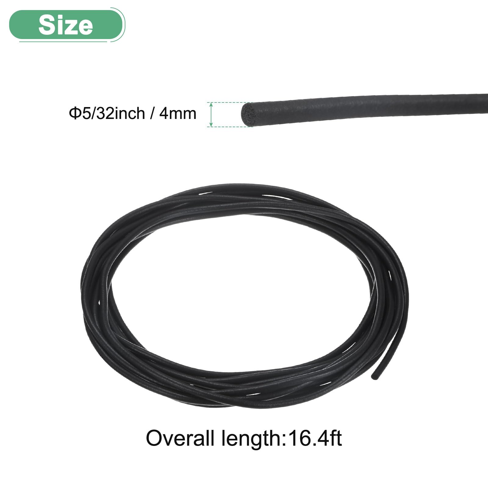 M METERXITY Foam Backer Rod, 16.4ft x 5/32" (l x D) Backer Rod Foam Caulk Saver, Rubber Caulk Saver - Image 2