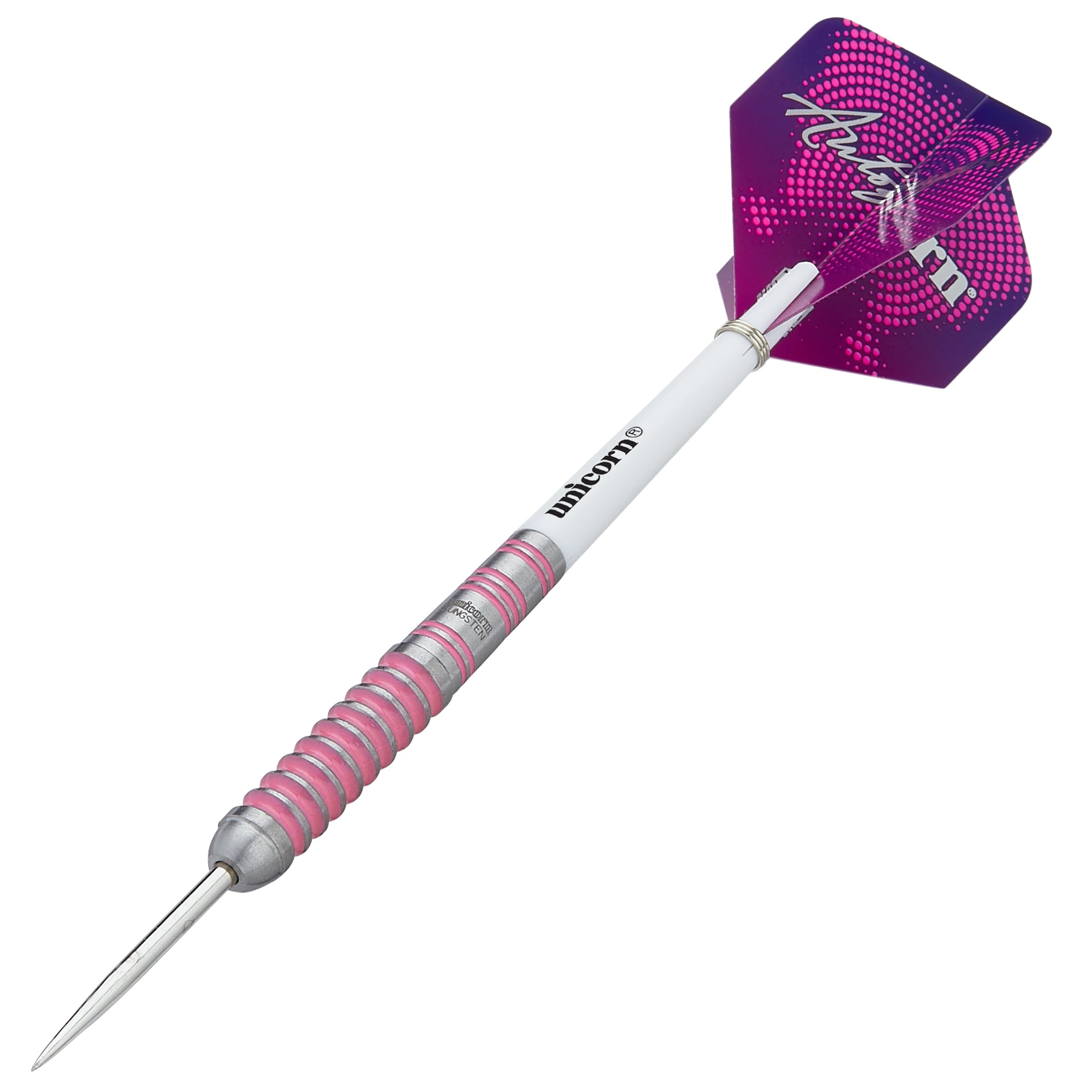 Unicorn Steel Tip Professional Darts Set, pink, 22 g - Image 4