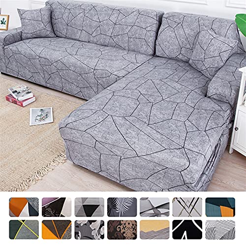 Couvercle de canapé élastique 3 places 190-230cm universel