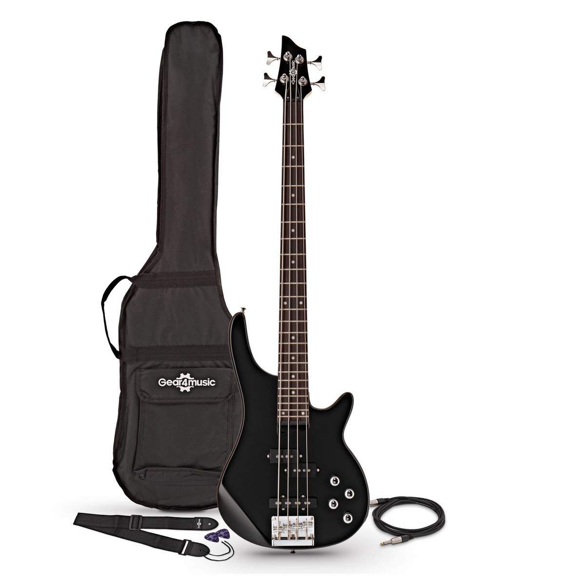 Bajo Chicago de Gear4music Negro