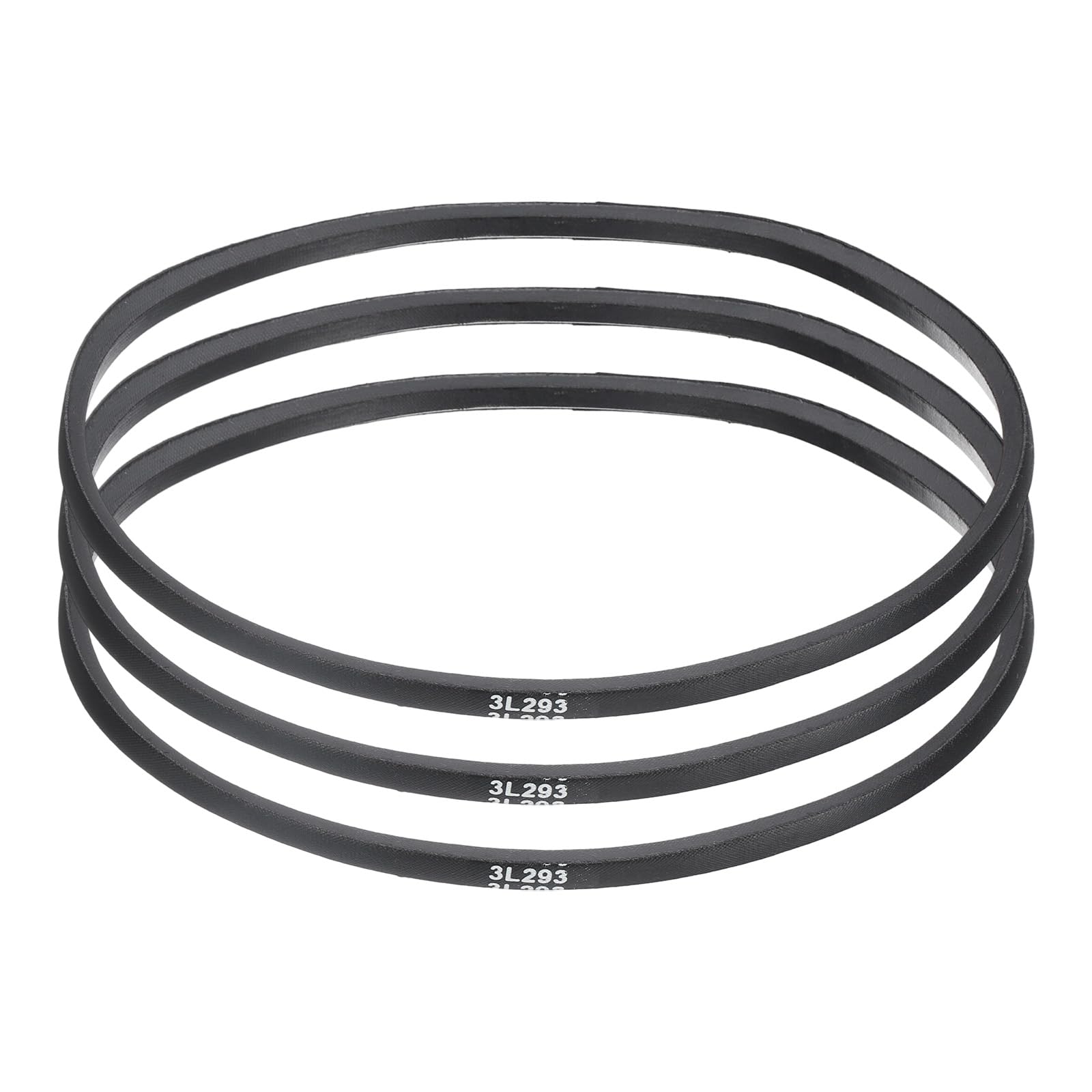 uxcell 3L240 Classic Wrapped Rubber V-Belt, 24"(610mm) Outside Circumference, 3L Profile V Belt 3/8" Width 7/32" Height — view 167