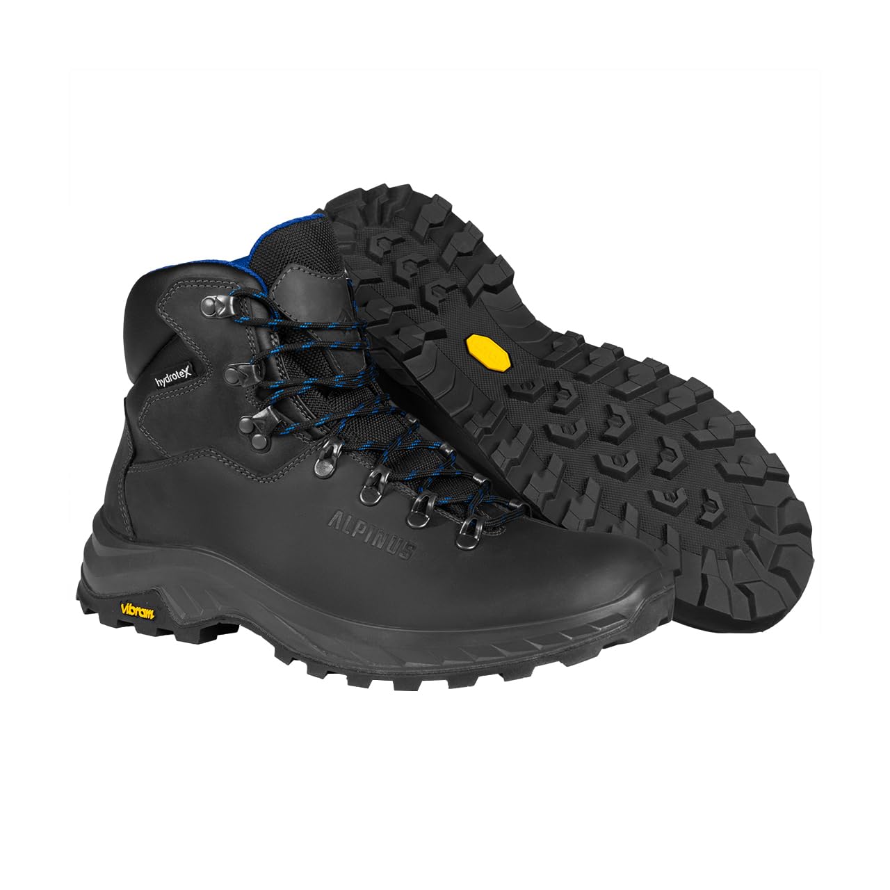 Alpinus - Buty Trekkingowe Męskie Gazej, Buty Turystyczne, Górskie, Hikingowe, antracytowe GR11746