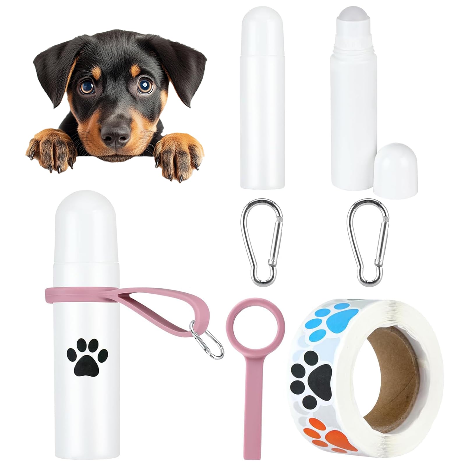 Doggytube met karabijnhaak - Natuurlijk voor de hond