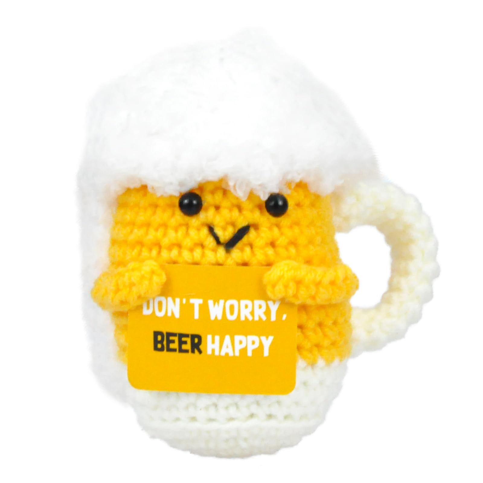 CREJOHY Get Well Soon Gifts Beer Happy Emotional Support Get Well Soon Gifts for Men Women, 6-8 cm
